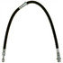 18J4444 by ACDELCO - Brake Hydraulic Hose - 20.7", Black, Silver, Corrosion Resistant Steel