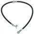 18J4457 by ACDELCO - Brake Hydraulic Hose - 29.3" Corrosion Resistant Steel, EPDM Rubber