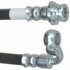 18J4457 by ACDELCO - Brake Hydraulic Hose - 29.3" Corrosion Resistant Steel, EPDM Rubber