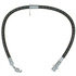 18J4738 by ACDELCO - Brake Hydraulic Hose - 23.3" Black, Corrosion Resistant Steel, EPDM Rubber