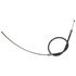 18P1293 by ACDELCO - Parking Brake Cable - Front, 41.80", Fixed Wire Stop End, Steel