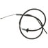 ACDelco 18P1225 Parking Brake Cable Parking Brake Cable - Front, 65.30", Threaded End 1, Fixed Wire Stop End 2