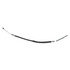 18P1544 by ACDELCO - Parking Brake Cable - Rear, 25.10", Fixed Wire Stop End 1, Eyelet End 2, Steel