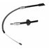 18P1560 by ACDELCO - Parking Brake Cable - Front, 42.80", Fixed Wire Stop End, Steel