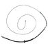 18P1559 by ACDELCO - Parking Brake Cable - Front, 97.90", Fixed Wire Stop End, Steel