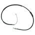 ACDelco 18P1607 Parking Brake Cable Parking Brake Cable - Rear, 61.10", Fixed Wire Stop End, Steel