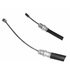 18P1607 by ACDELCO - Parking Brake Cable - Rear, 61.10", Fixed Wire Stop End, Steel
