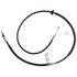 18P1728 by ACDELCO - Parking Brake Cable - Rear, 67.80", Fixed Wire Stop End, Steel