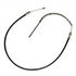 18P294 by ACDELCO - Parking Brake Cable - Front, 52.90", Threaded End 1, Fixed Wire Stop End 2