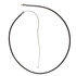 18P553 by ACDELCO - Parking Brake Cable - Rear, 95.30", Fixed Wire Stop End, Steel