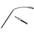 18P751 by ACDELCO - Parking Brake Cable - Front, 66.00", Threaded End 1, Fixed Wire Stop End 2