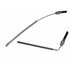 18P721 by ACDELCO - Parking Brake Cable - Rear, 88.60", Threaded End 1, Fixed Wire Stop End 2, Steel
