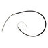 18P905 by ACDELCO - Parking Brake Cable - Rear, 53.80", Fixed Wire Stop End, Steel