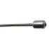 18P96880 by ACDELCO - Parking Brake Cable - Rear Passenger Side, Black, EPDM Rubber