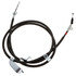 18P96958 by ACDELCO - Parking Brake Cable - Rear Passenger Side, Black, EPDM Rubber