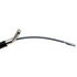 18P96969 by ACDELCO - Parking Brake Cable - Rear, Horizontal Barrel End 1, Vertical Barrel End 2