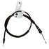 18P96974 by ACDELCO - Parking Brake Cable - Rear Passenger Side, 50.393" Cable, Black