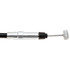 18P96997 by ACDELCO - Parking Brake Cable - Rear, Horizontal Barrel End 1, Retainer End 2