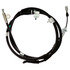 18P97070 by ACDELCO - Parking Brake Cable - Rear Passenger Side, Black, EPDM Rubber