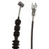 18P97073 by ACDELCO - Parking Brake Cable - Rear Driver Side, Black, EPDM Rubber, Specific Fit