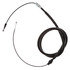 18P97091 by ACDELCO - Parking Brake Cable - Rear Driver Side, Black, EPDM Rubber, Specific Fit