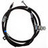 18P97110 by ACDELCO - Parking Brake Cable - Rear Passenger Side, Black, EPDM Rubber