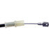 18P97140 by ACDELCO - Parking Brake Cable - Rear, 66.50", Pearl End 1, Clevis End 2, Stainless Steel