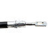 18P97152 by ACDELCO - Parking Brake Cable - Rear, 129.20", Stainless Steel, With Mounting Bracket