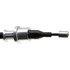 18P97172 by ACDELCO - Parking Brake Cable - Rear, 124.70", Stainless Steel, With Mounting Bracket