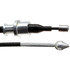 18P97172 by ACDELCO - Parking Brake Cable - Rear, 124.70", Stainless Steel, With Mounting Bracket