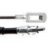18P97160 by ACDELCO - Parking Brake Cable - Rear, 40.60", Stainless Steel, With Mounting Bracket
