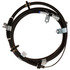 18P97172 by ACDELCO - Parking Brake Cable - Rear, 124.70", Stainless Steel, With Mounting Bracket