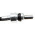 18P97209 by ACDELCO - Parking Brake Cable - Rear, 48.20", Stainless Steel, With Mounting Bracket