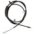 18P97215 by ACDELCO - Parking Brake Cable - Rear, 116.10", Stainless Steel, With Mounting Bracket