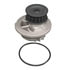 252-658 by ACDELCO - Engine Water Pump - Grey Iron, Standard Impeller, 12 Vane, Timing belt