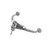 52125113AE by MOPAR - Suspension Control Arm - Front, Left, Upper, with Ball Joint and Bushings