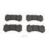 68144427AB by MOPAR - Disc Brake Pad Set - Front, For 2012-2015 Jeep Grand Cherokee