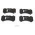 68144427AB by MOPAR - Disc Brake Pad Set - Front, For 2012-2015 Jeep Grand Cherokee