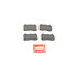 05174311AC by MOPAR - Disc Brake Pad Set