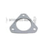 M-14022661 by INTERSTATE MCBEE - Fuel Injection Pump Mounting Gasket