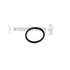 M-154088 by INTERSTATE MCBEE - Fuel Pump Seal - O-Ring