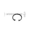 M-155267 by INTERSTATE MCBEE - Engine Piston Wrist Pin Retainer