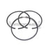 M-2255436D by INTERSTATE MCBEE - Engine Piston Ring Kit - 1.0mm