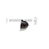 Interstate-McBee M-3012535 Fuel Injector Cup Fuel Injector Cup - PTD, 8-.007 x 18� Hard