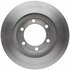 18A834AC by ACDELCO - Disc Brake Rotor - 6 Lug Holes, Cast Iron, Coated, Plain Vented, Front