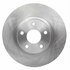 18A835A by ACDELCO - Disc Brake Rotor - 5 Lug Holes, Cast Iron, Non-Coated, Plain, Vented, Front