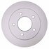 18A843AC by ACDELCO - Disc Brake Rotor - 5 Lug Holes, Cast Iron, Coated, Plain Vented, Front