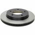 18A843 by ACDELCO - Disc Brake Rotor - 5 Lug Holes, Cast Iron, Plain, Turned Ground, Vented, Front