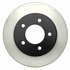 18A843 by ACDELCO - Disc Brake Rotor - 5 Lug Holes, Cast Iron, Plain, Turned Ground, Vented, Front