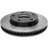 18A862 by ACDELCO - Disc Brake Rotor - 5 Lug Holes, Cast Iron, Plain, Turned Ground, Vented, Front